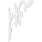 Ekena Millwork Milton Architectural Grade PVC Bracket, 5/8"W X 6"D X 10"H BKTP01X06X10MI - alternate 2